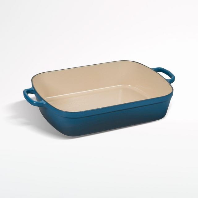 Le Creuset ® Signature 7-Qt. Deep Teal Roaster