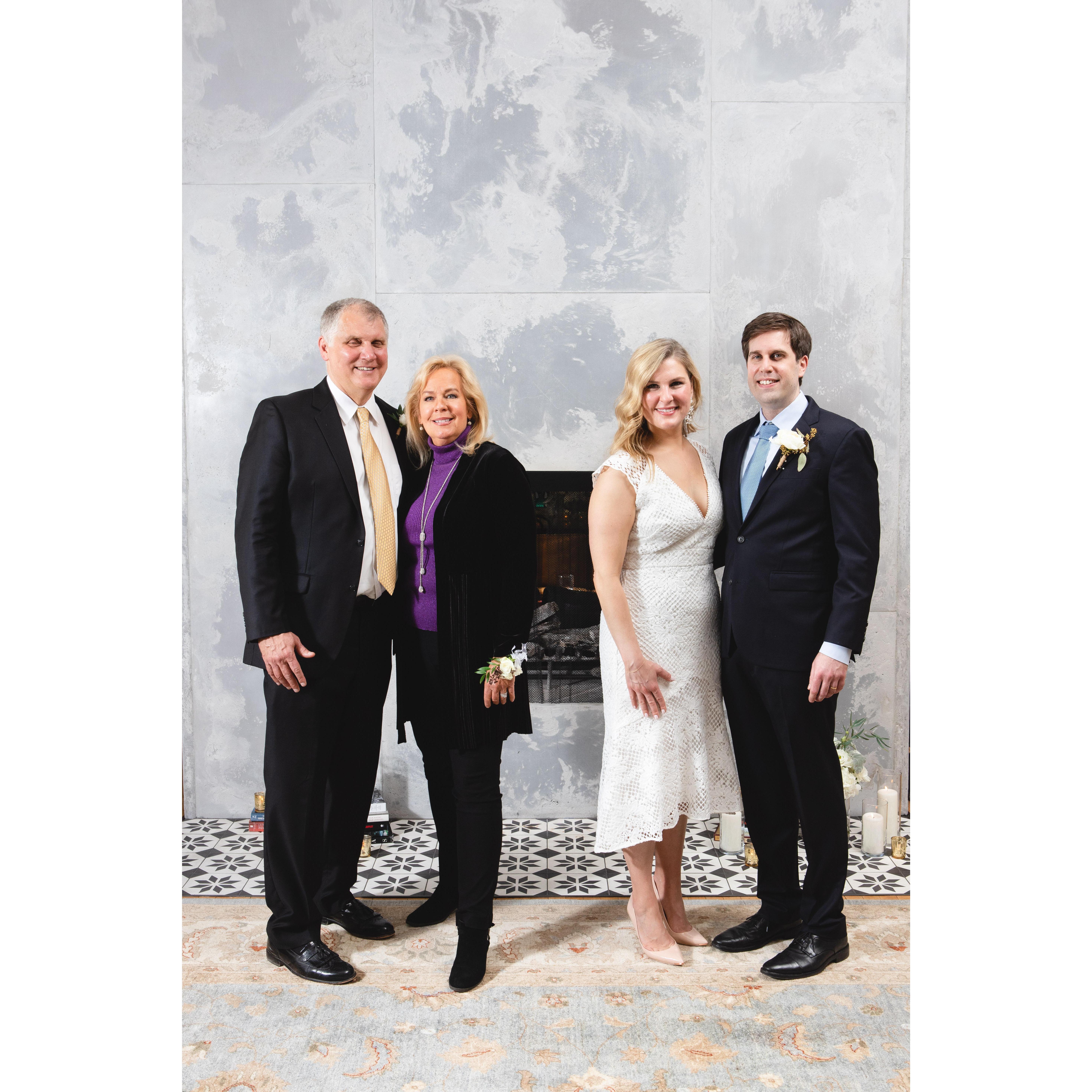 With Pastor Paul and Martha Jorden