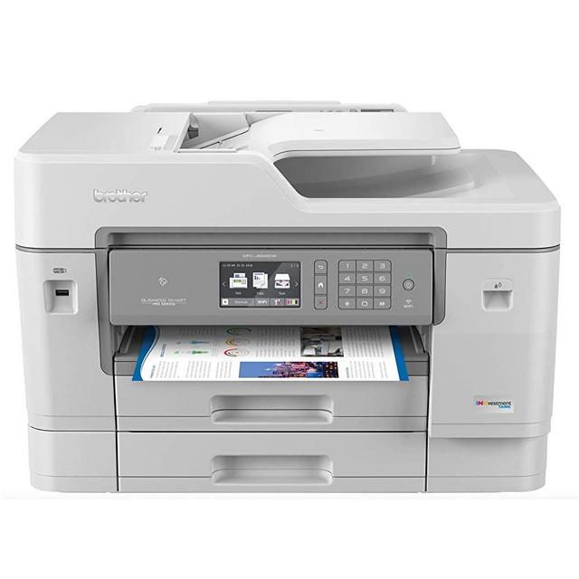 Brother Inkjet Printer, MFCJ6945DW, INKvestmenttank Color Inkjet All-in-One Printer with Wireless, Duplex Printing and Up to 1-Year of Ink in-Box, Amazon Dash Replenishment Ready