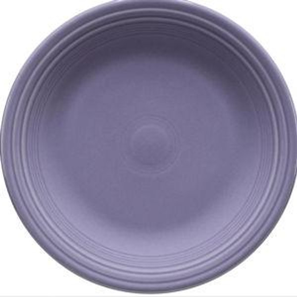 Lavender Fiestaware Dinner Plate