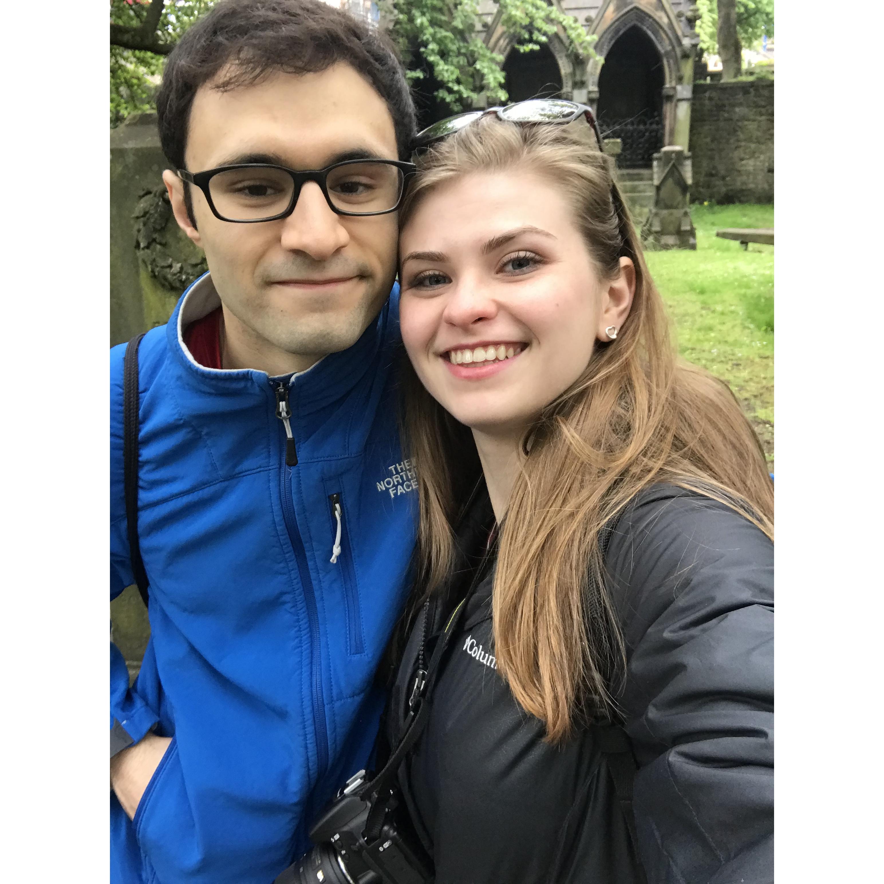 Circa 2018. Visiting Uncle Parto and Aunt Kathy in Scotland. Taken in Edinburgh.