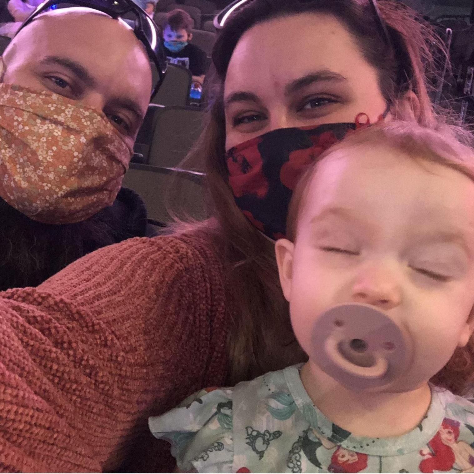 Covid really made having a baby hard, but we did what we could to be safe and still have experiences. In 2021 Leighton saw Disney on Ice for the first time.