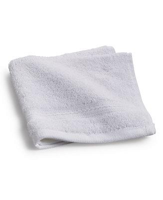 Home Design Cotton 13" x 13" Wash Towel, Created for Macy's