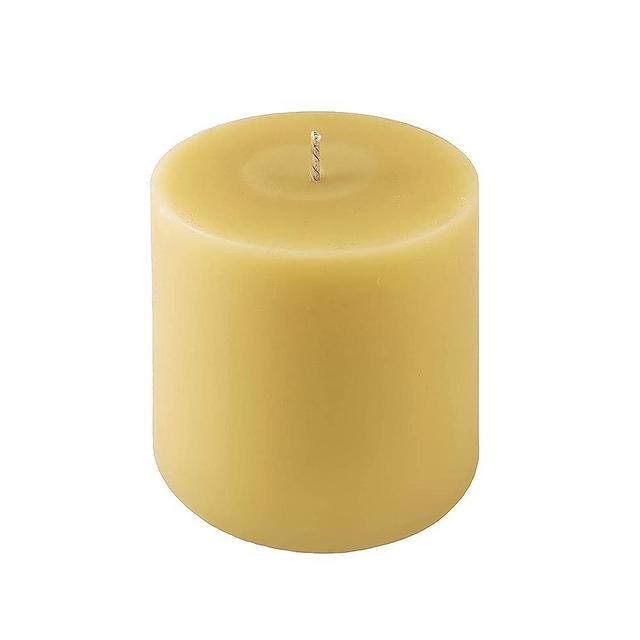 Beeswax Candles 100% Pure Handmade Natural for Gift Home Décor | Non-Toxic Air Purifying Biodegradable | Slow Burning All Natural 3x3
