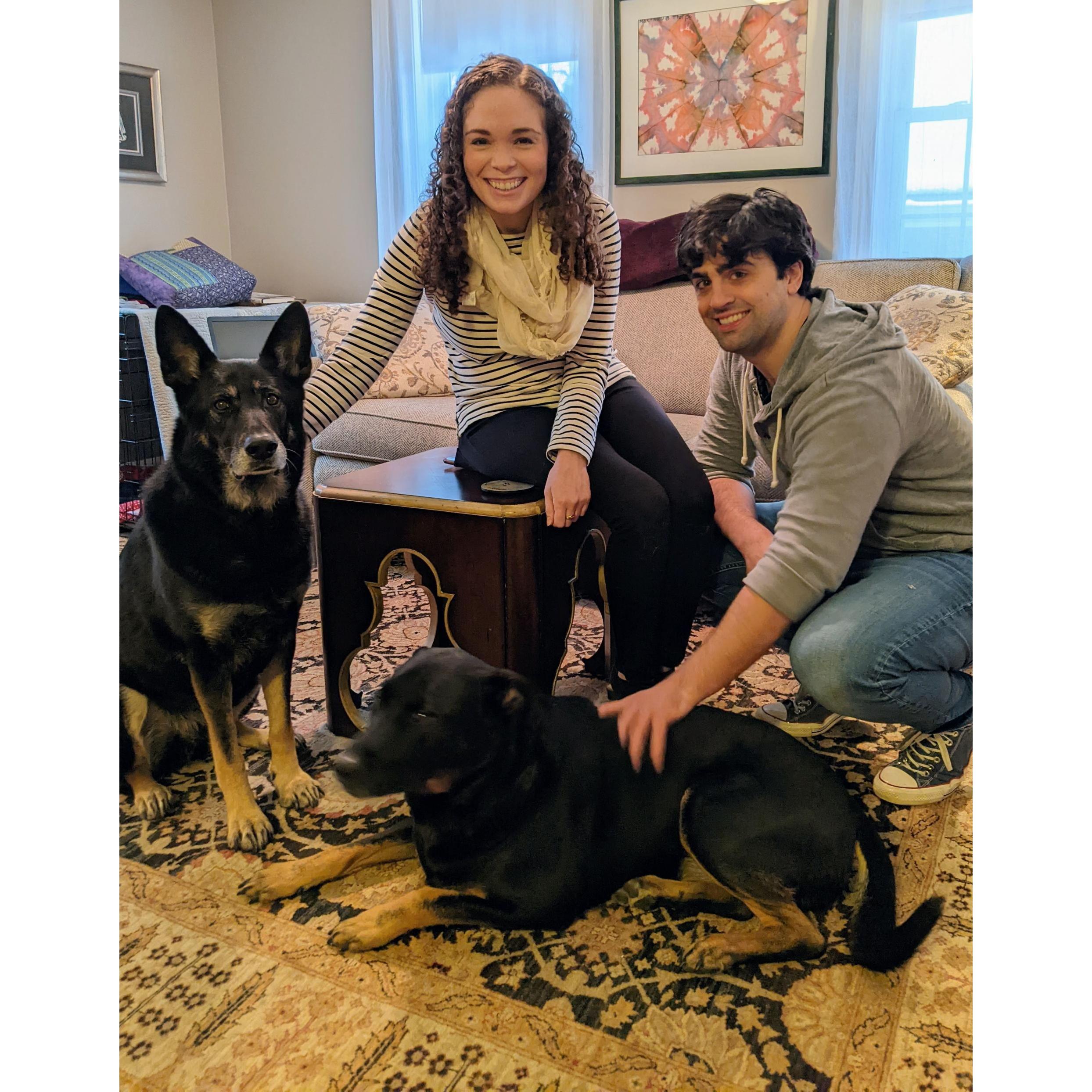 With Stella and Lincoln in 2022