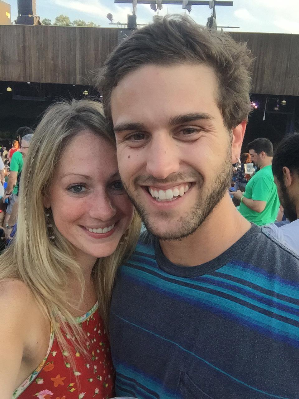 Our first Phish show together