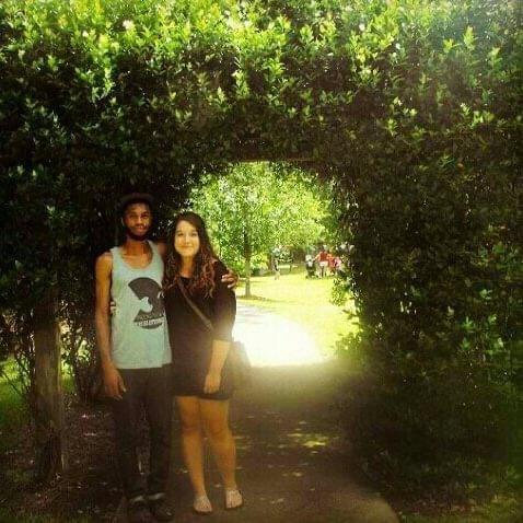 Our first date and first photo together!