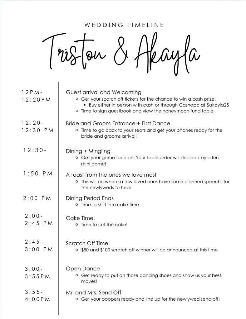 The Wedding Website of Akayla Richardson and Triston Dye
