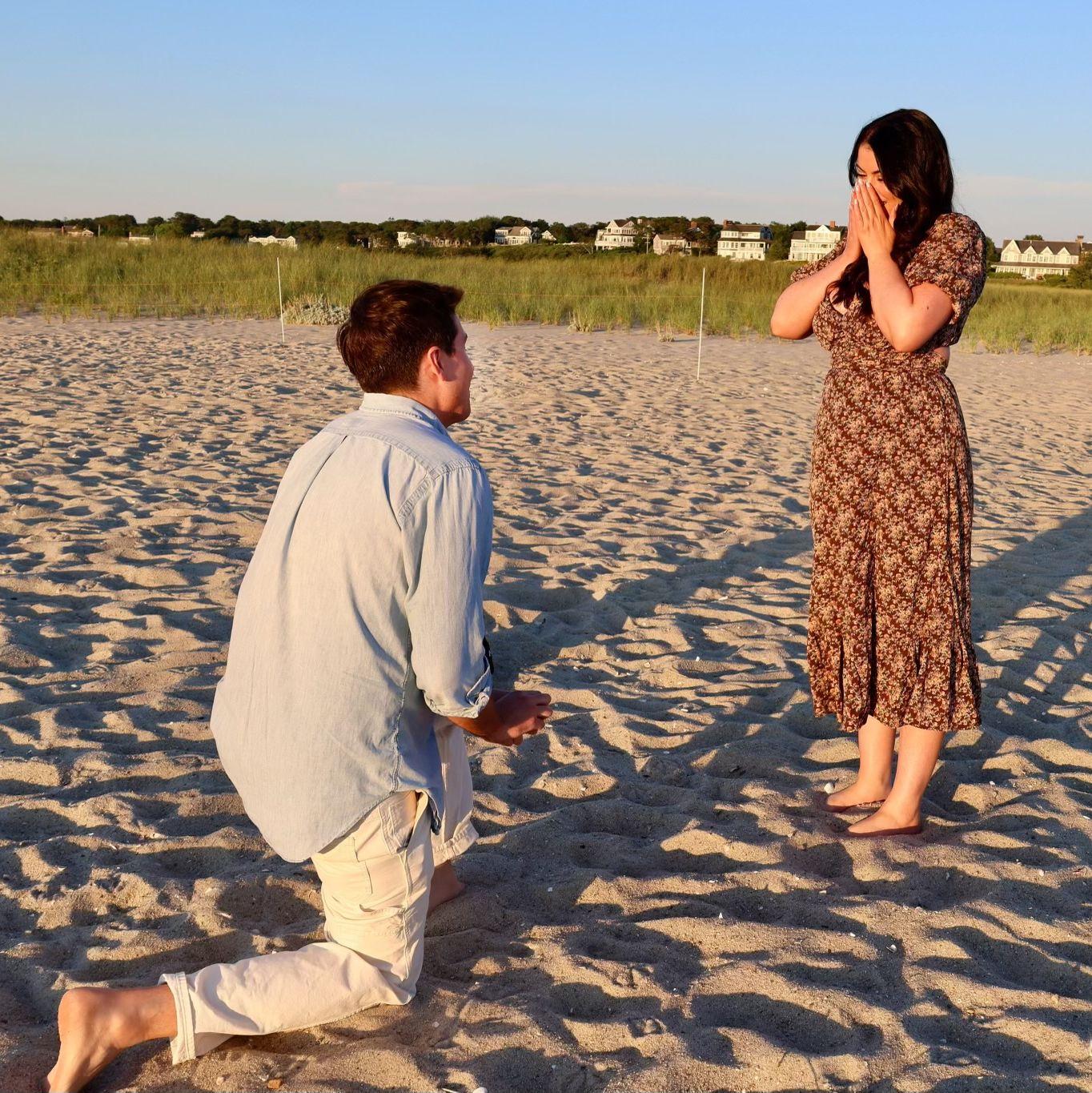 Our engagement in Chatham, Cape Cod, Massachusetts!