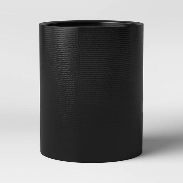 Manila Cylinder Drum Accent Table Black - Project 62™