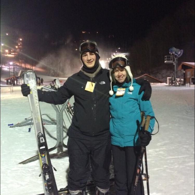 A surprise valentine's day ski trip. 2016