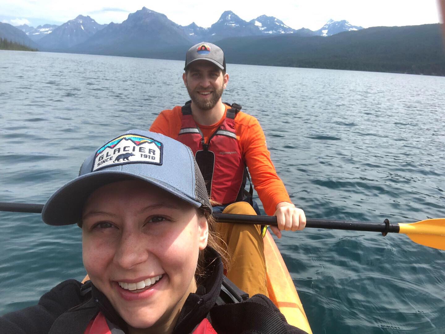 More fun times from our engagement trip - Glacier National Park, Montana, 2019