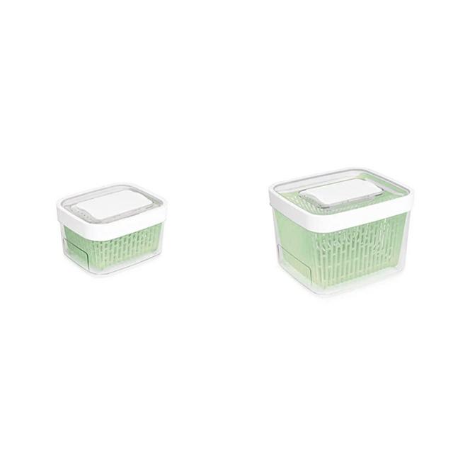 OXO Good Grips GreenSaver Produce Keeper -1.6 Qt & Good Grips GreenSaver Produce Keeper - 4.3 Qt