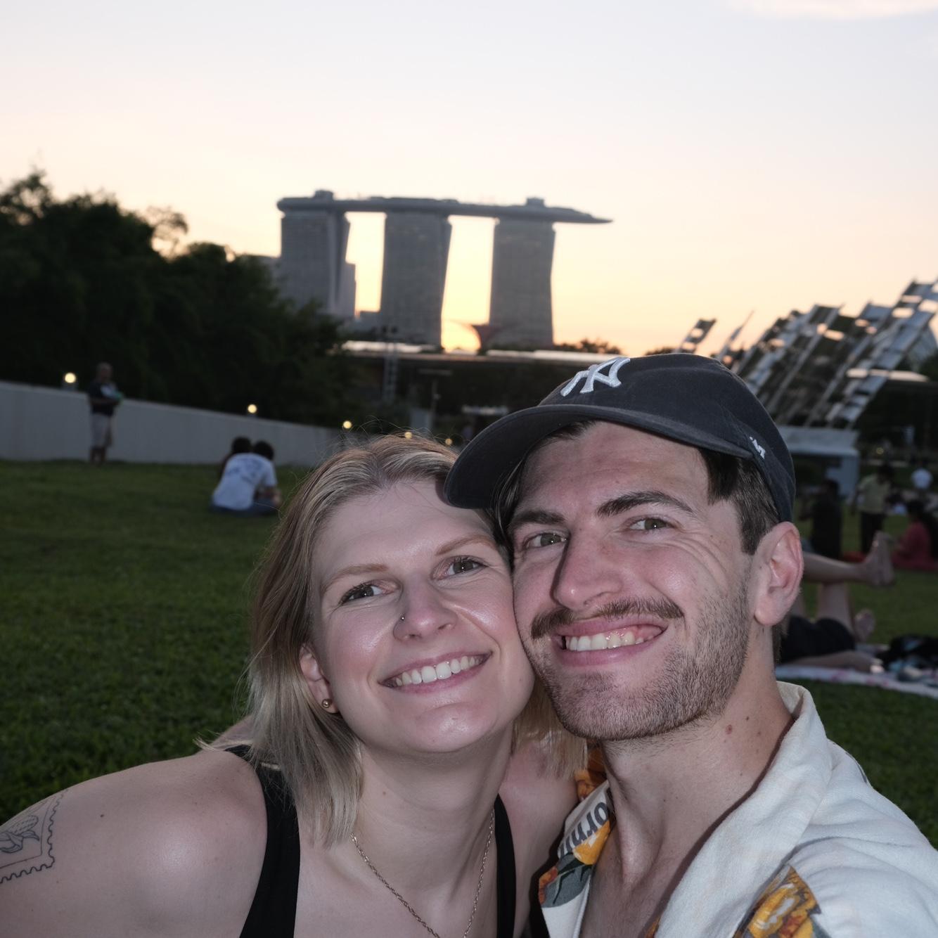 Marina Bay Sands in Singapore. August 2025.