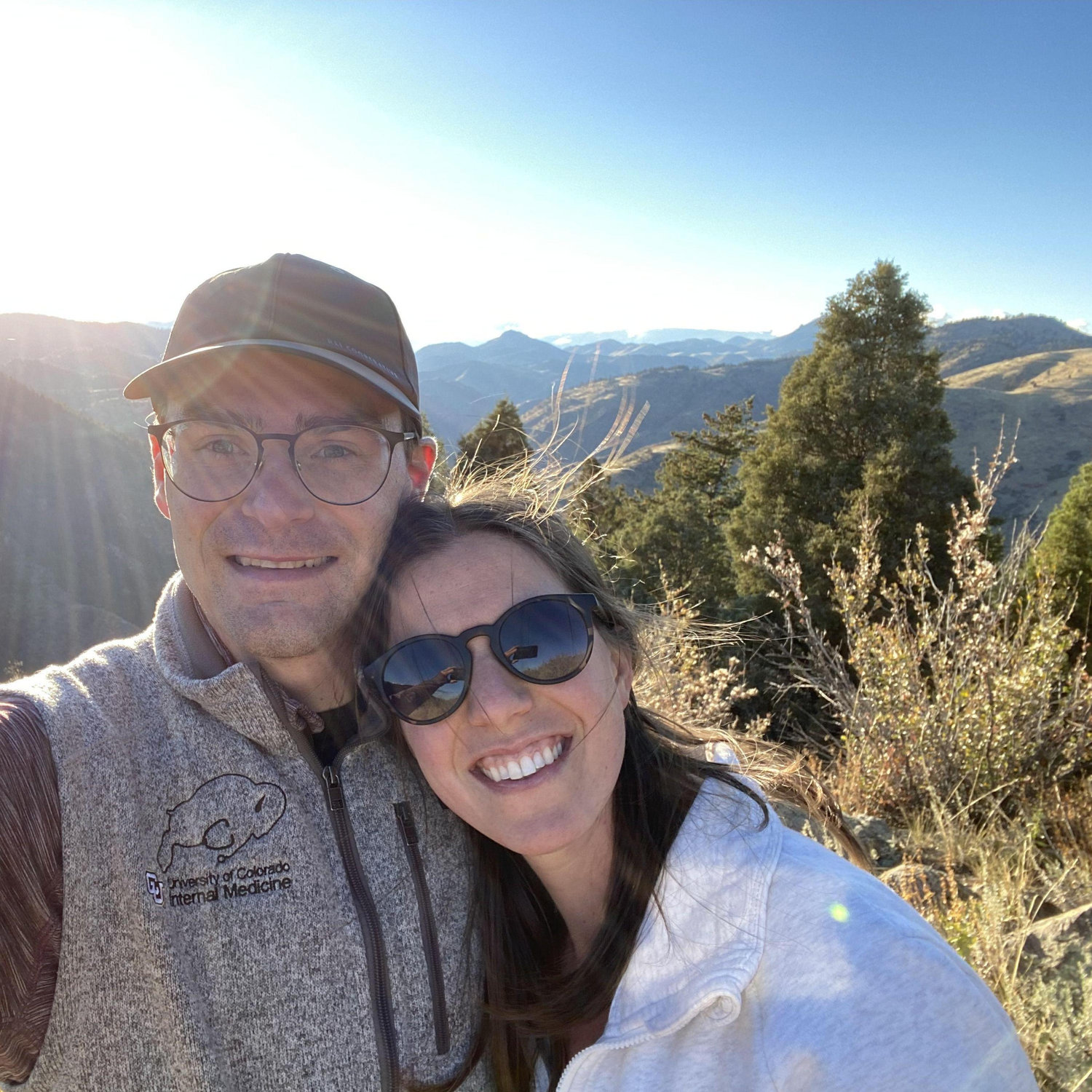 Hiking near our home
