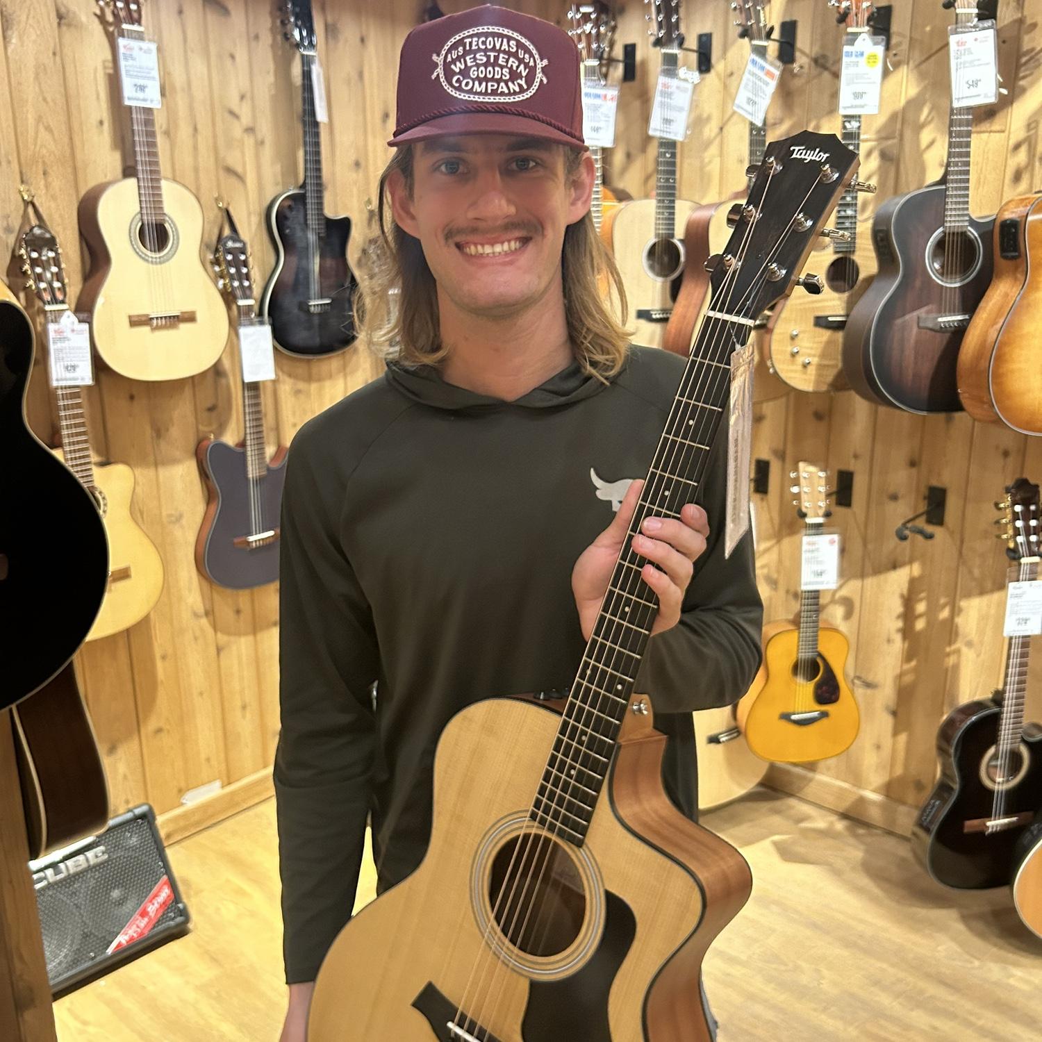 Payton's birthday guitar!! - 09.15.24