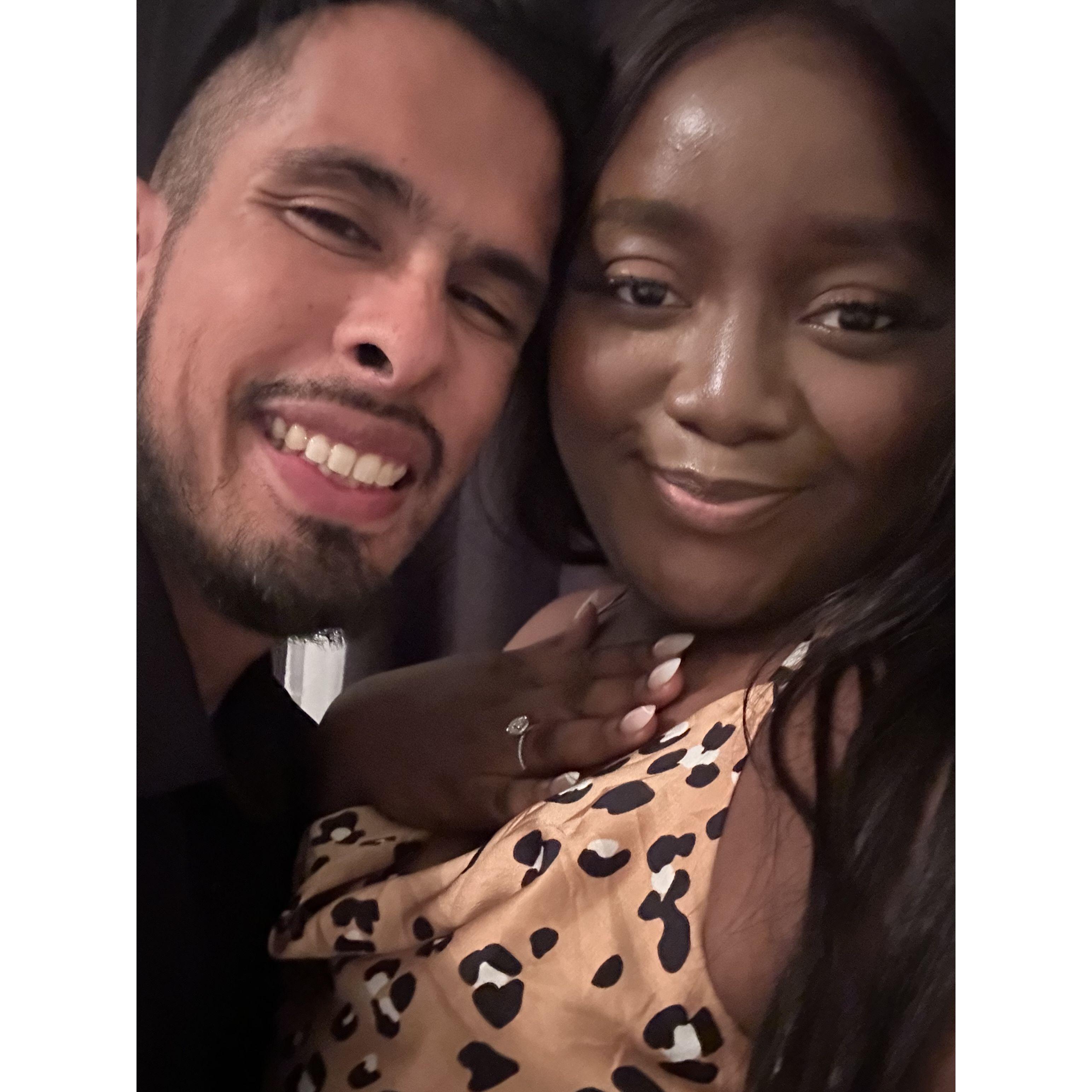 First birthday as a Fiancee 💍