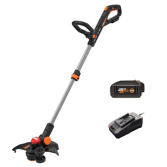 Worx Nitro 20V Brushless 13” Cordless String Trimmer - WG173 (Battery & Charger Included)