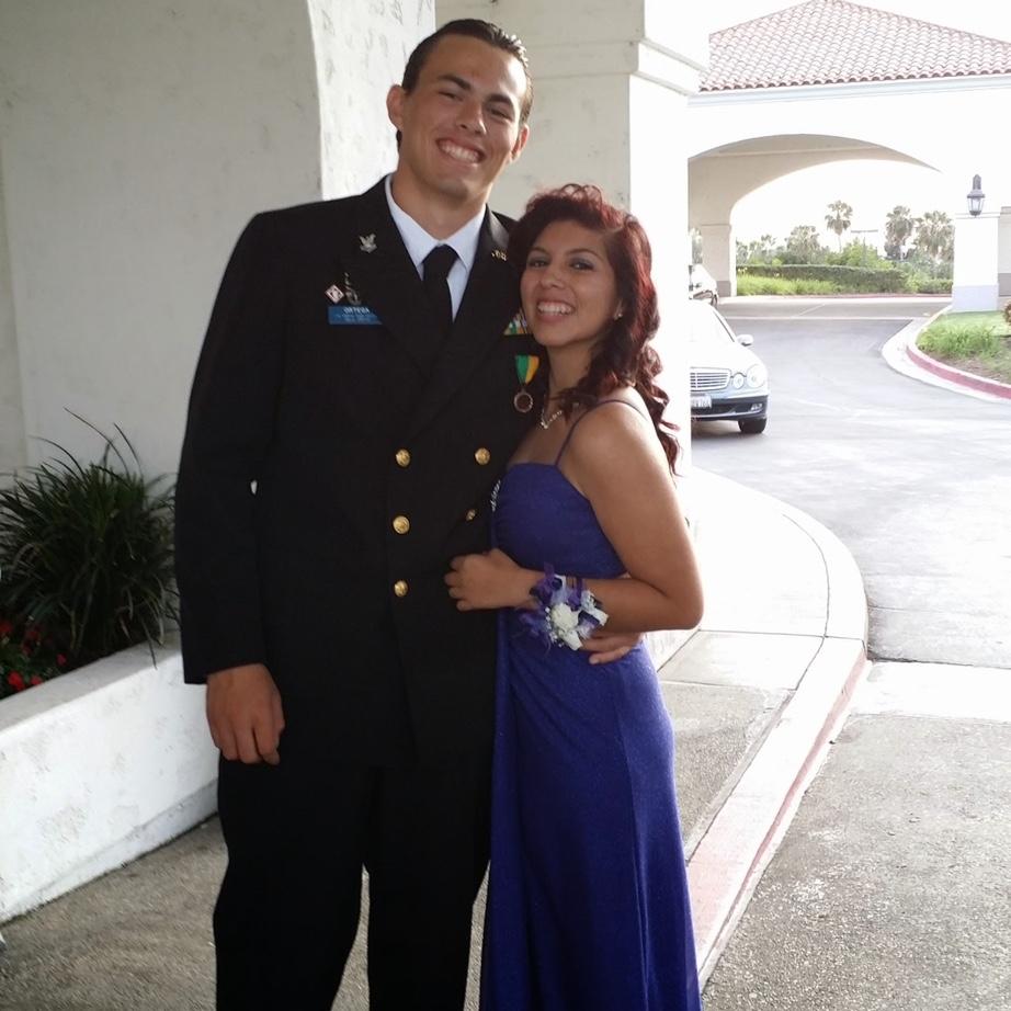Sophomore navy ball prince and princess 2015