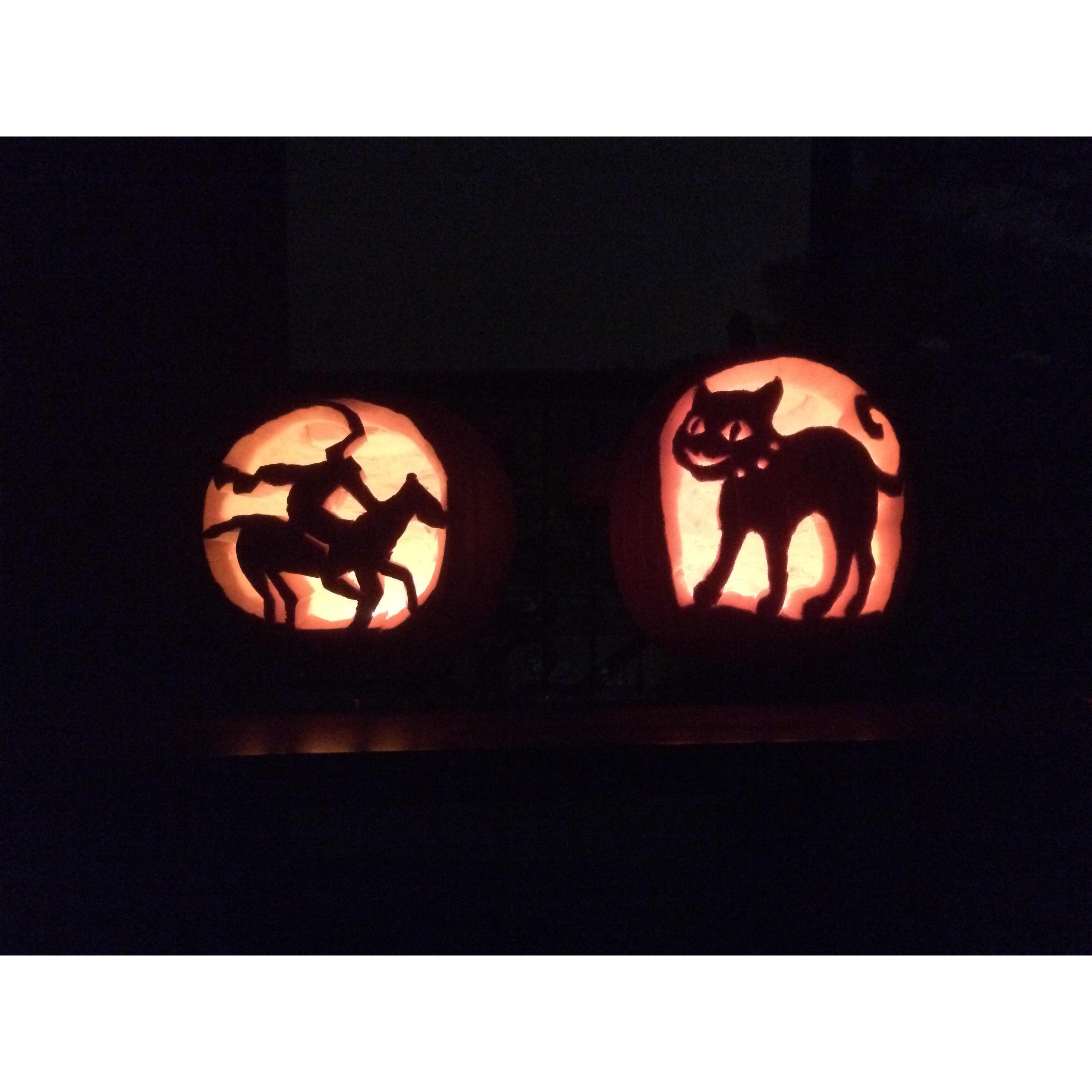 First annual Halloween pumpkin carving
