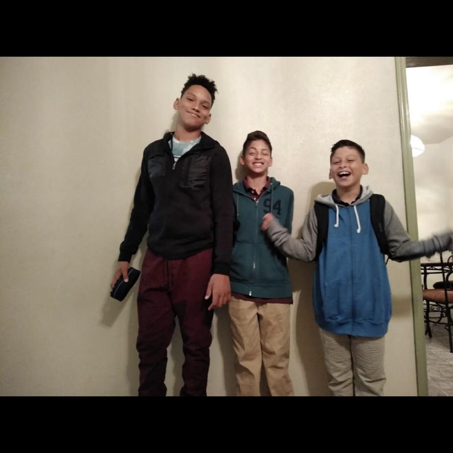 First day of school for David