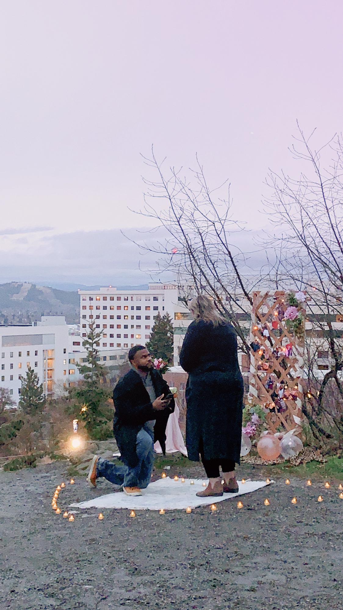 The engagement!