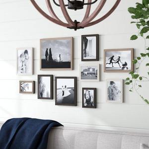 10 Piece Mcclaskey Gallery Picture Frame Set