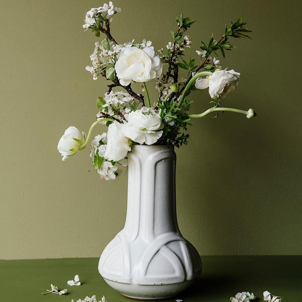 Pewabic Celtic Vase - Birch