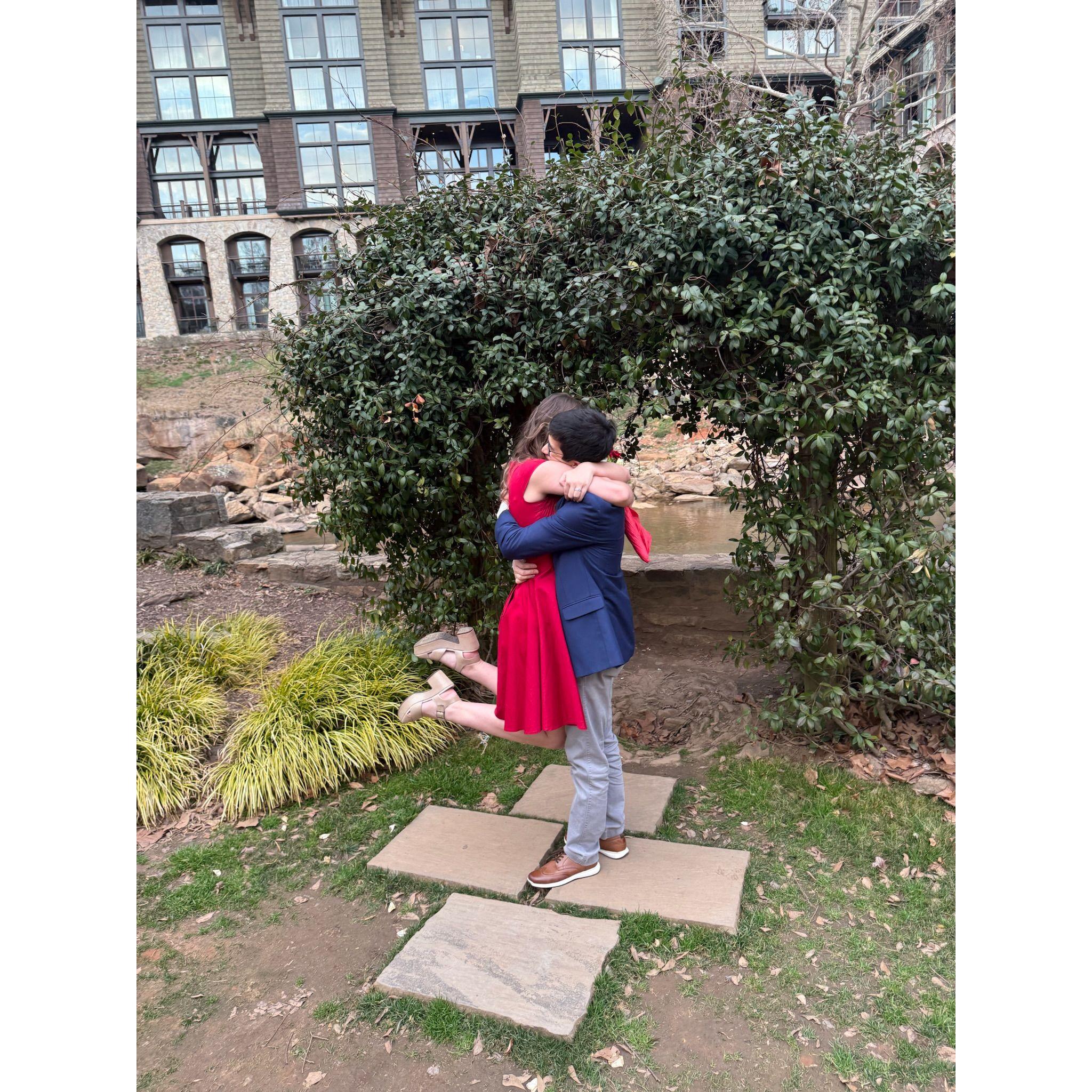 I said Yes!