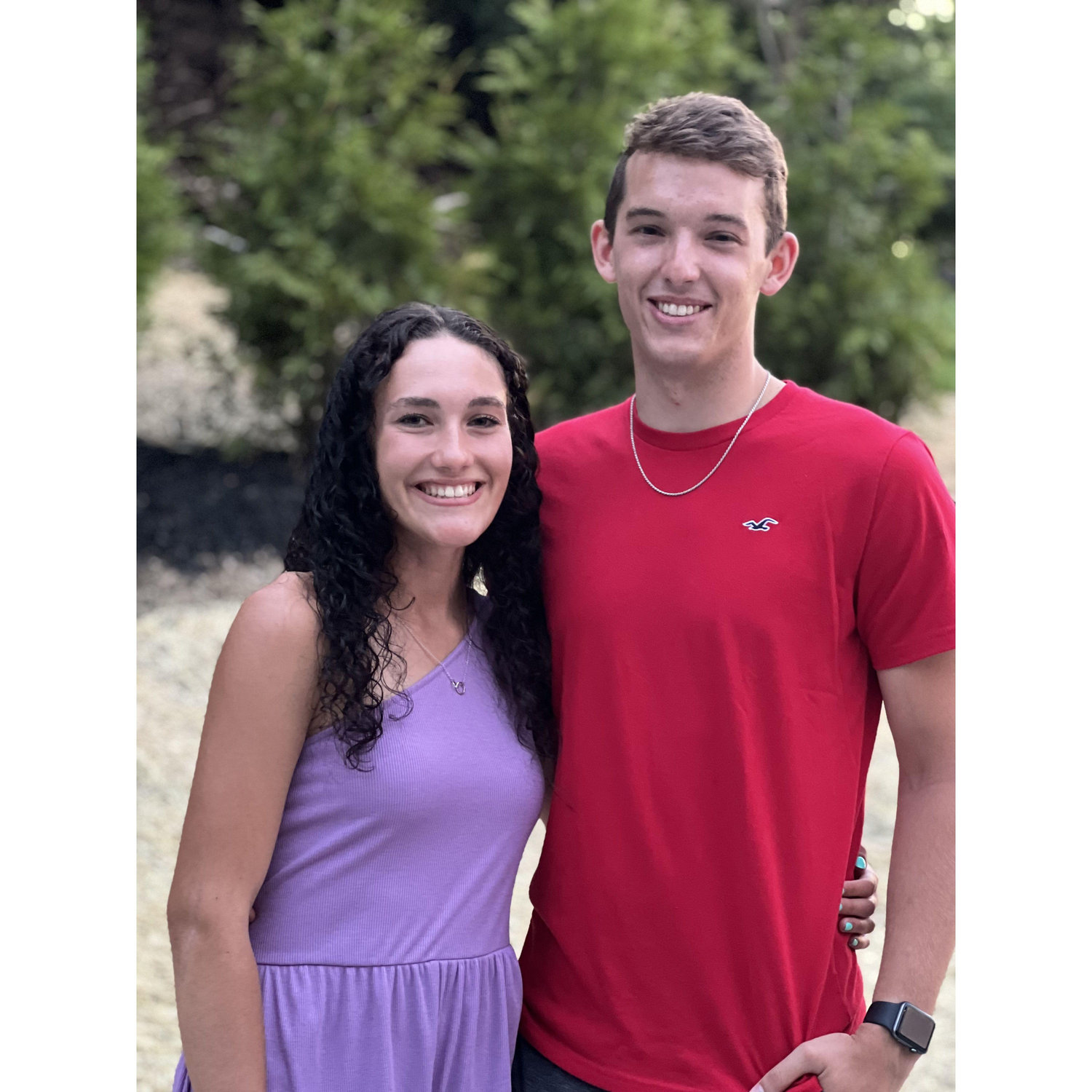 One of our first date outings as a couple!