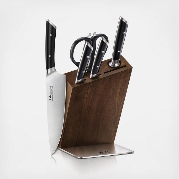 Cangshan, Helena 6-Piece Hua Knife Block Set | Zola