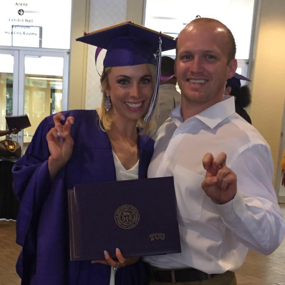 We're both Frogs! Colby: class of '08. Caroline: class of '15.
