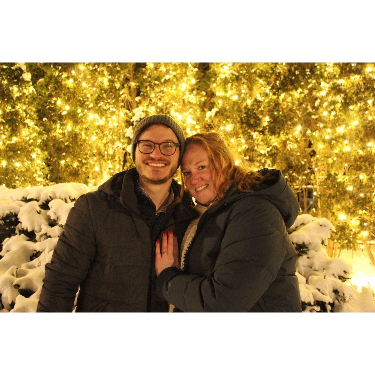 Post-Engagement! Photo by Sam Stroozas.