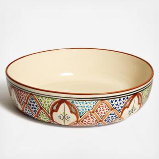 Amira Round Pasta Serving Bowl