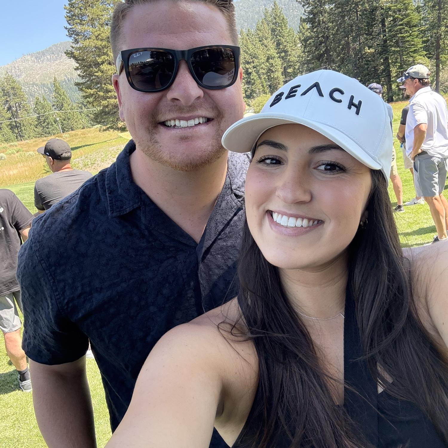 Lake Tahoe celebrity golf tournament. 2025