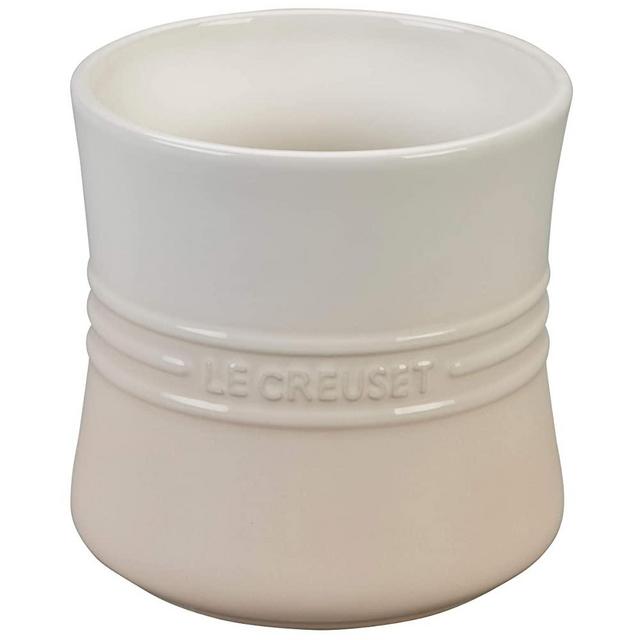 Le Creuset PG1003-716 Utensil Crock, 2.75 QT, Meringue