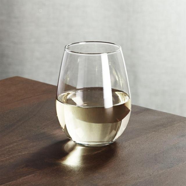 Stemless Wine Glasses 11.75 oz., Set of 12