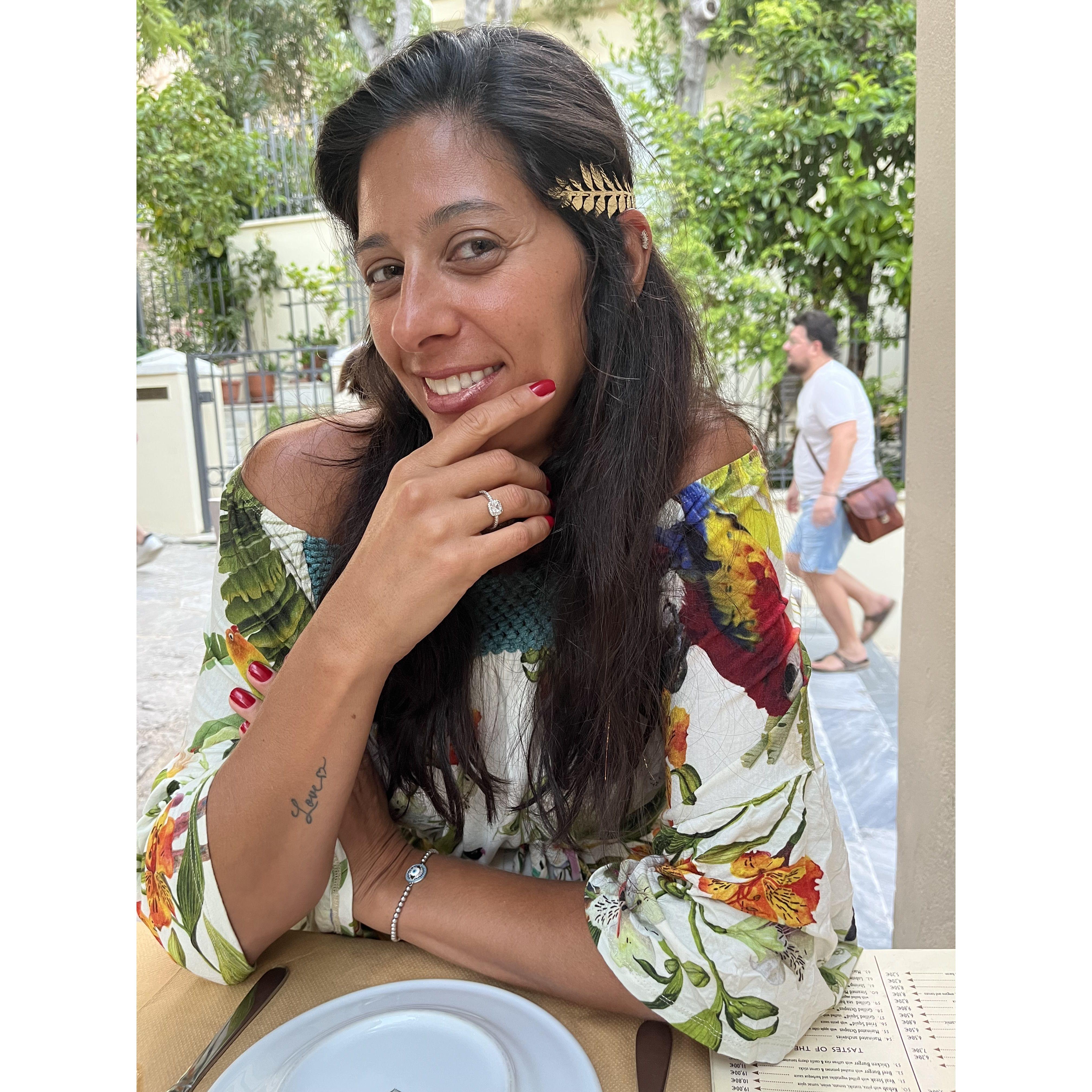 My heart was overflowing with joy!