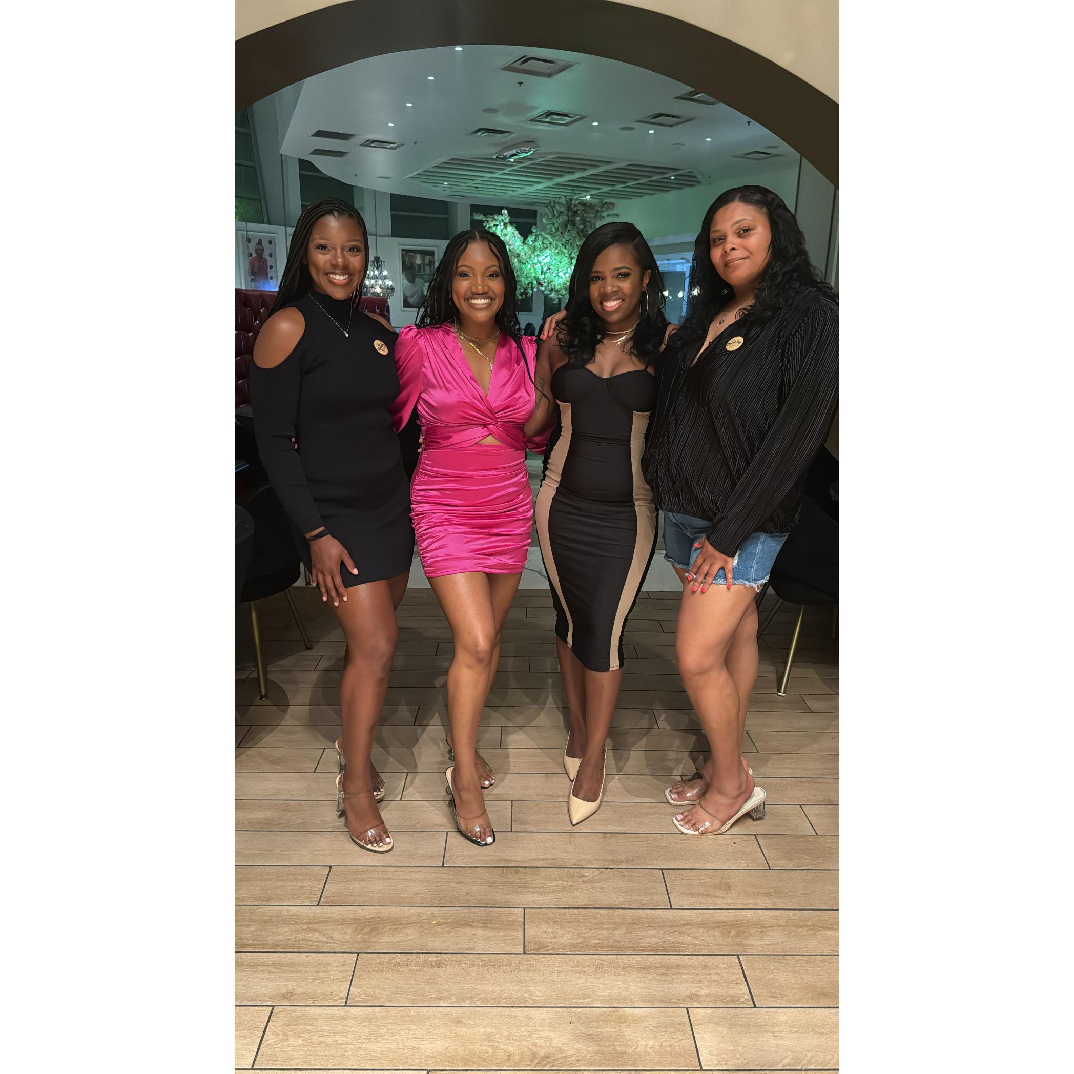 Family First! My sister, Raven and my first cousins, Ashley and Devonna.