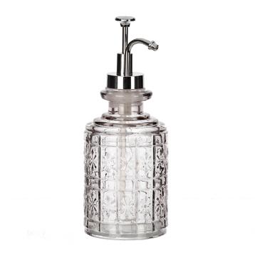 Gray Starburst Soap Pump