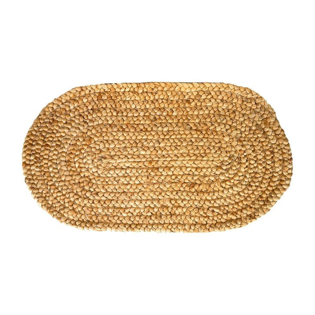 THEODORE MAGNUS Door Mat – Coir Doormat for Outdoor Entrance, Durable Welcome Mat, Perfect for Front Door and Entryway - Outdoor/Indoor - Rope - Oval