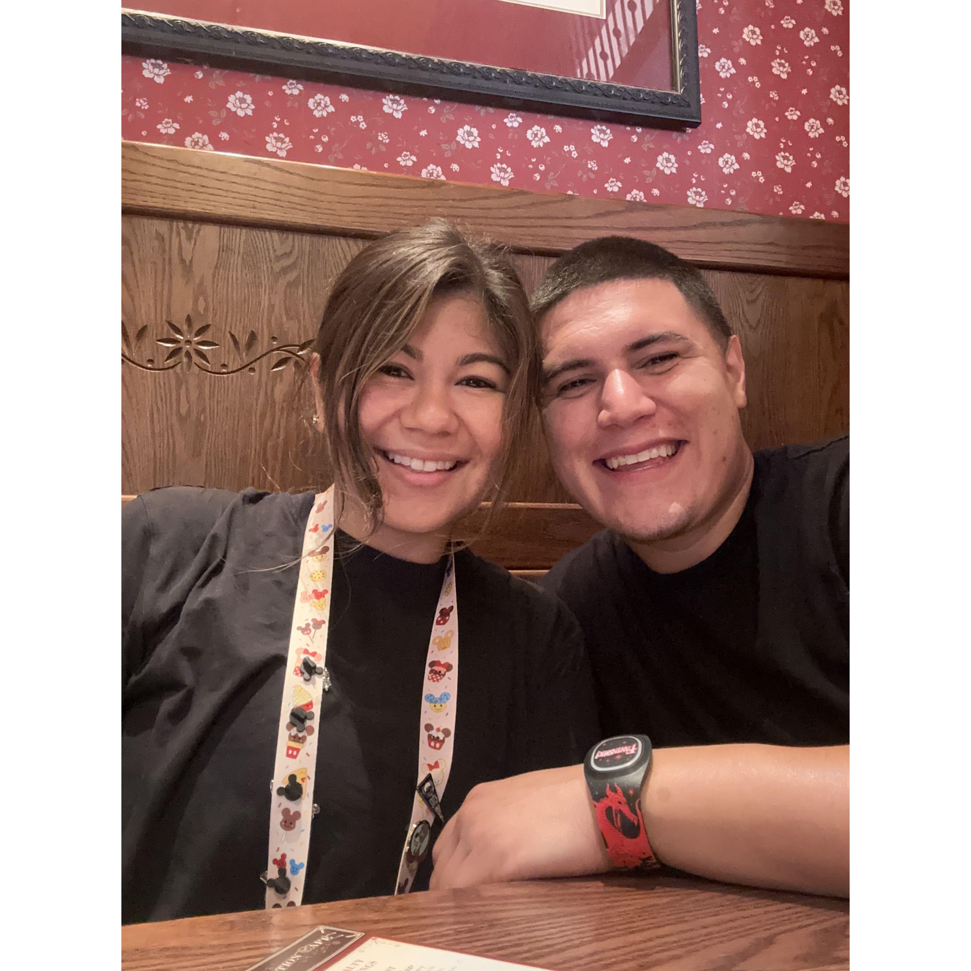 Our 1st Disney trip, Joel's surprise trip after graduating.