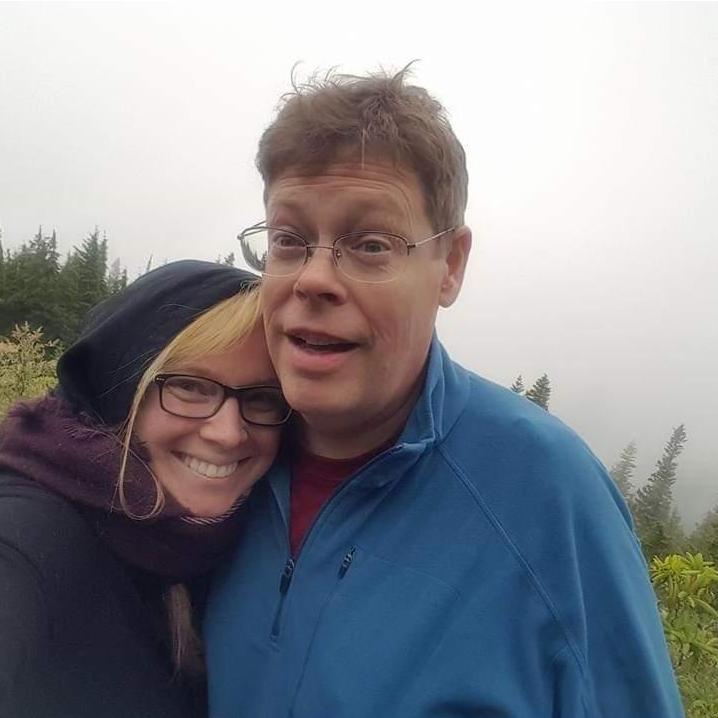 On top of a mountain in the Olympic Peninsula