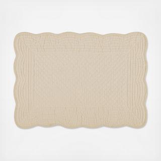 Boutis Rectangular Placemat, Set of 4