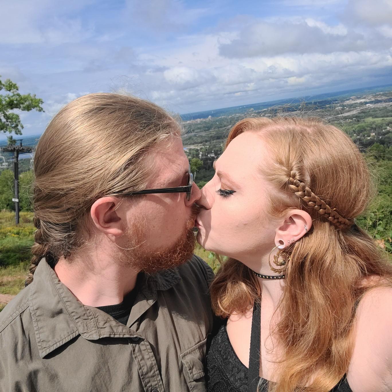 We attended a coworkers gorgeous wedding in August 2020. We couldn't pass up the photo op.