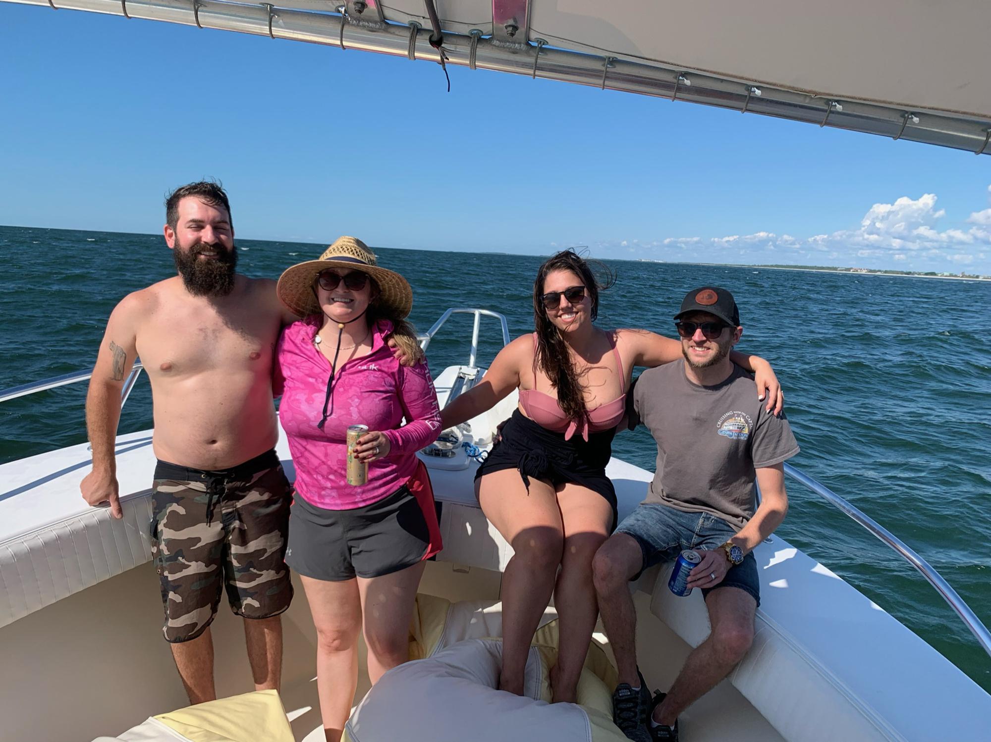 October 2021 - Deep sea fishing with the matron of honor