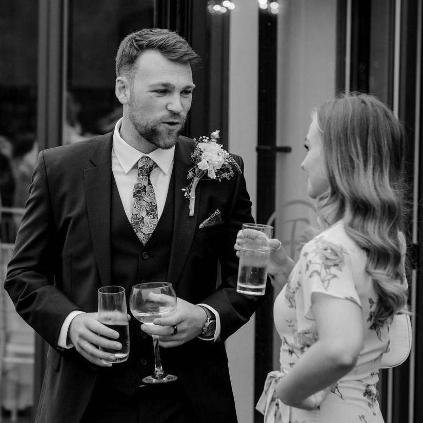 August 2021 - Paul was Best Man at Shawn & Jess's Wedding. From this day we knew we wanted to book Emily as our photographer too!