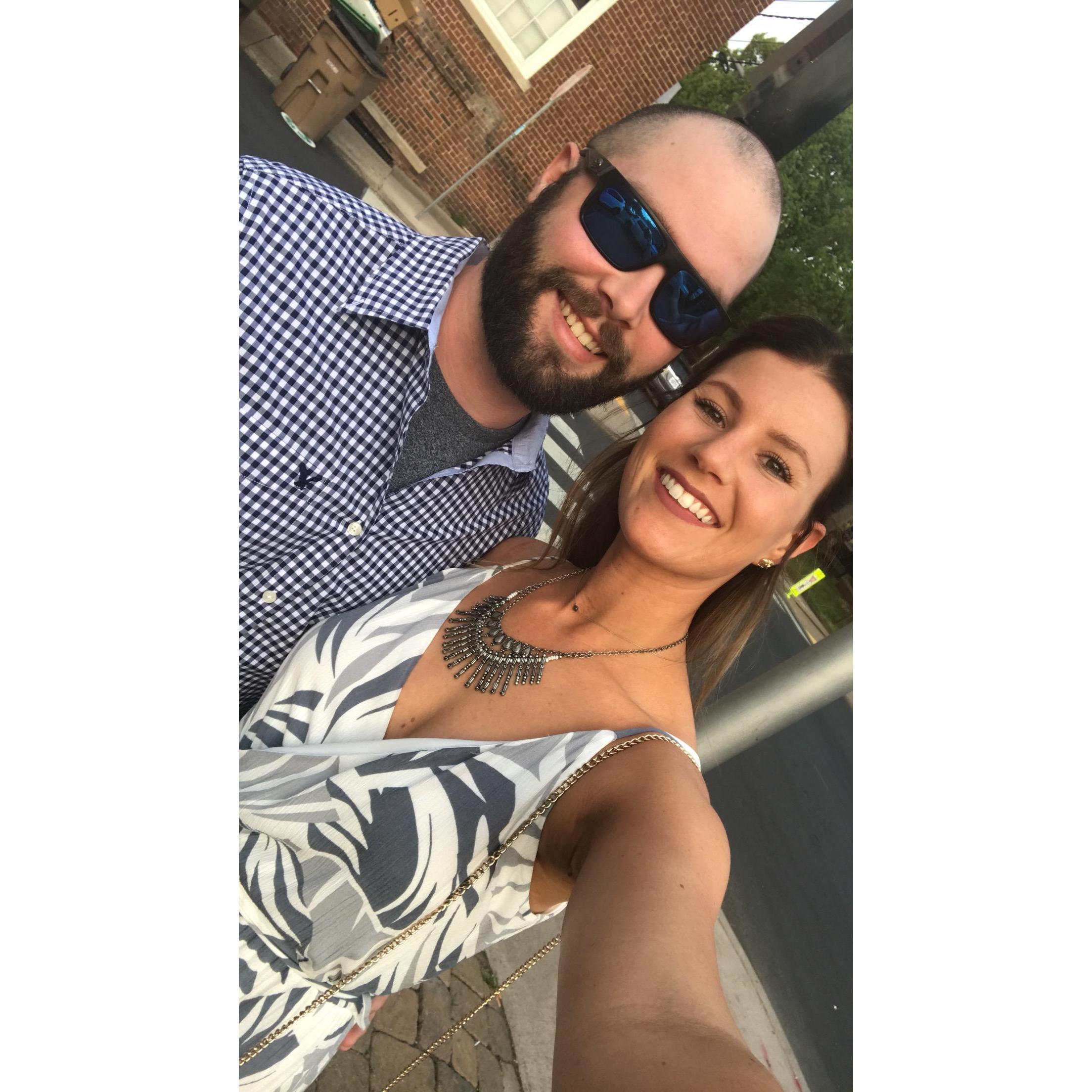 This photo is from a wedding we attended last year! & if you don’t already know we have attended a million weddings in the last 3 years and now it’s OUR TURN!!!! Ekkkk! We are so excited!
