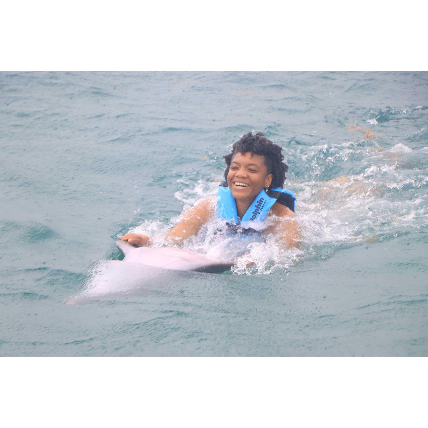 Dec. 18, 2018. Swimming with Ghandi!