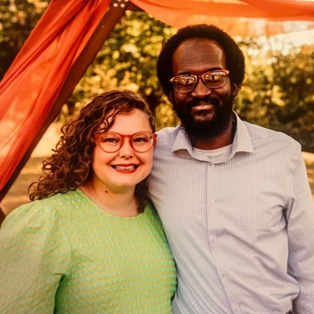 At Sarah and Sam's wedding in Cedar Rapids IA Fall 2024
